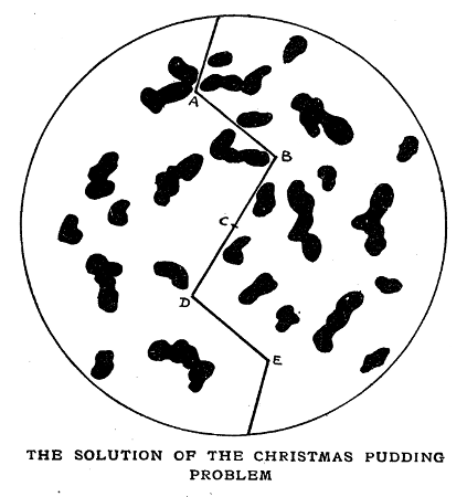 [Christmas pudding solution]