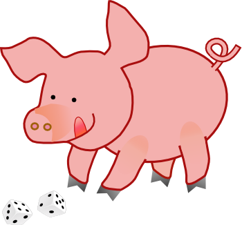 [Illustration of a pig]